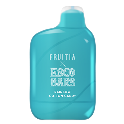 Esco Bars Fruitia Disposable 6000 Puffs 15mL 50mg | MOQ 10 | Rainbow Cotton Candy