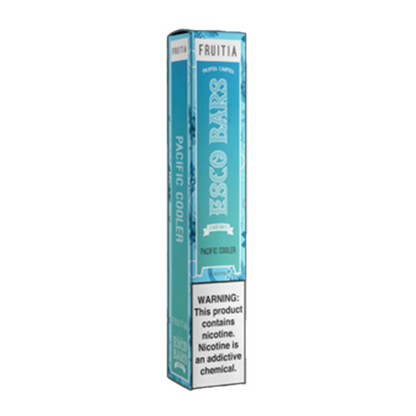 Fruitia Esco Bars Mesh Disposable 2500 Puffs 6mL 50mg | MOQ 10 | Pacific Cooler with Packaging