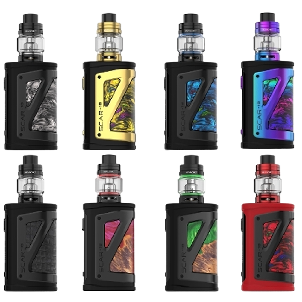 SMOK Scar 18 230W Box Mod Kit (TFV9 Tank Ed.) | Group Photo