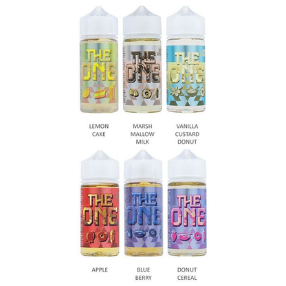The One E-Liquid Series 100mL (Freebase)-Group Photo
