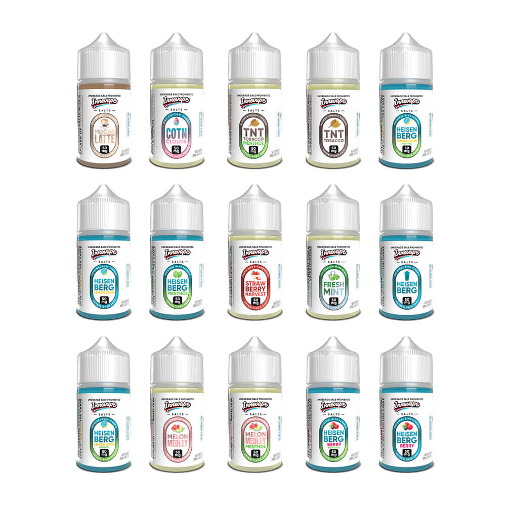 Innevape Salt Series E-Liquid 30mL (Salt Nic) - Group Photo