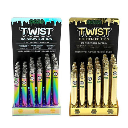 Ooze Twist 510 Batteries (24pc Display)(Multiple Sizes) Group Photo