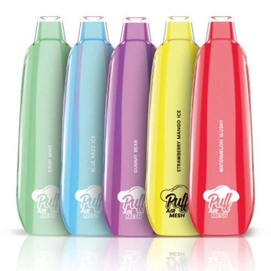 Puff Air Mesh Disposable | 3500 Puffs | 9mL | 50mg | MOQ 10 | Group Photo