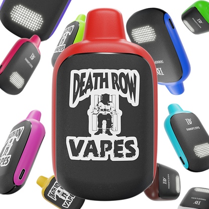 Death Row Vapes Disposable | 5000 Puffs | 10.5mL | 50mg | MOQ 5 | Group Photo
