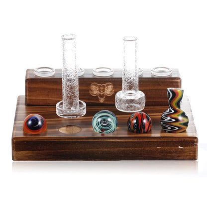 Golden Goat – Hand made Wood display 14mm Male