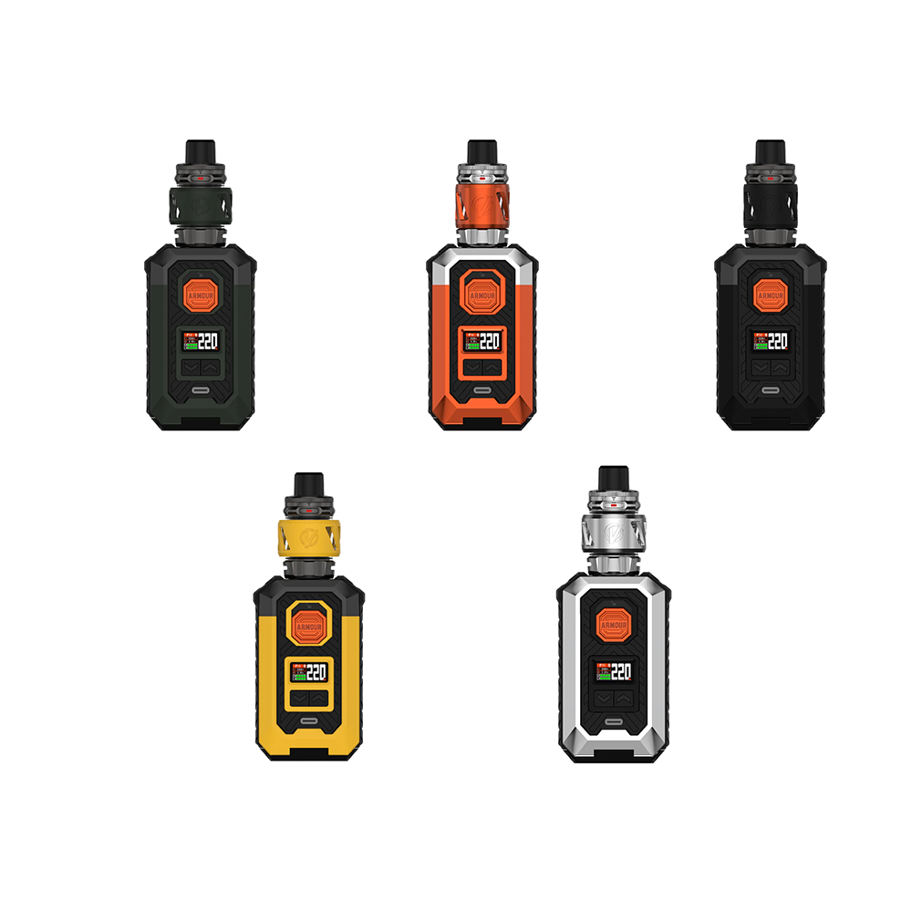 Vaporesso Armour Max 220W Box Mod Starter Kit | Group Photo