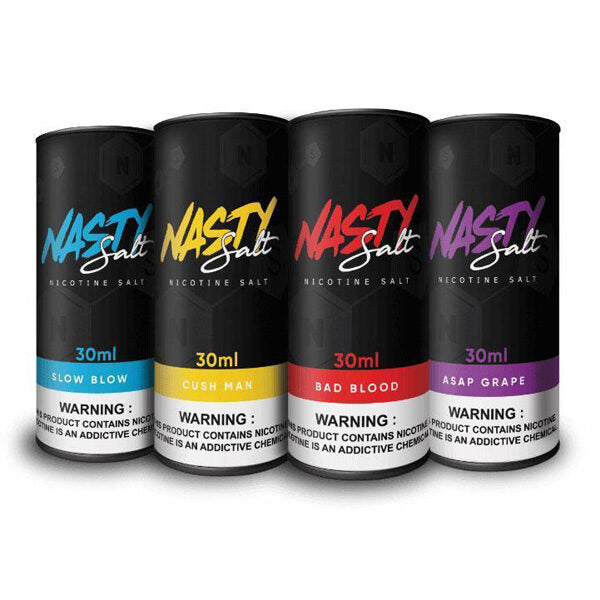 Nasty Juice Salt Series E-Liquid 30mL (Salt Nic) | Group photo