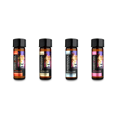 Nirvana Broad Spectrum CBD Shots (33mg 2mL Shots) | Group Photo