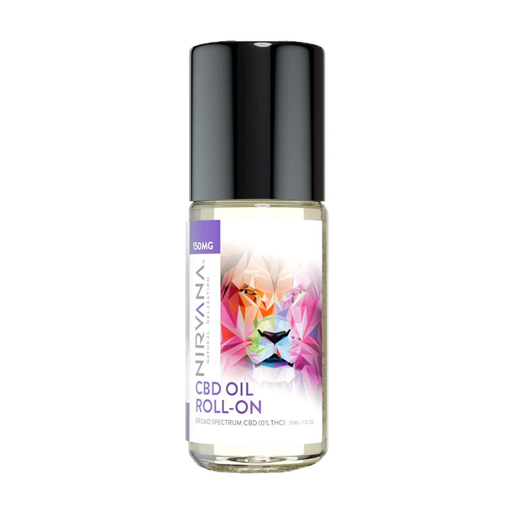 Nirvana Broad Spectrum CBD Roll-On Oil (150mg Roll-On)