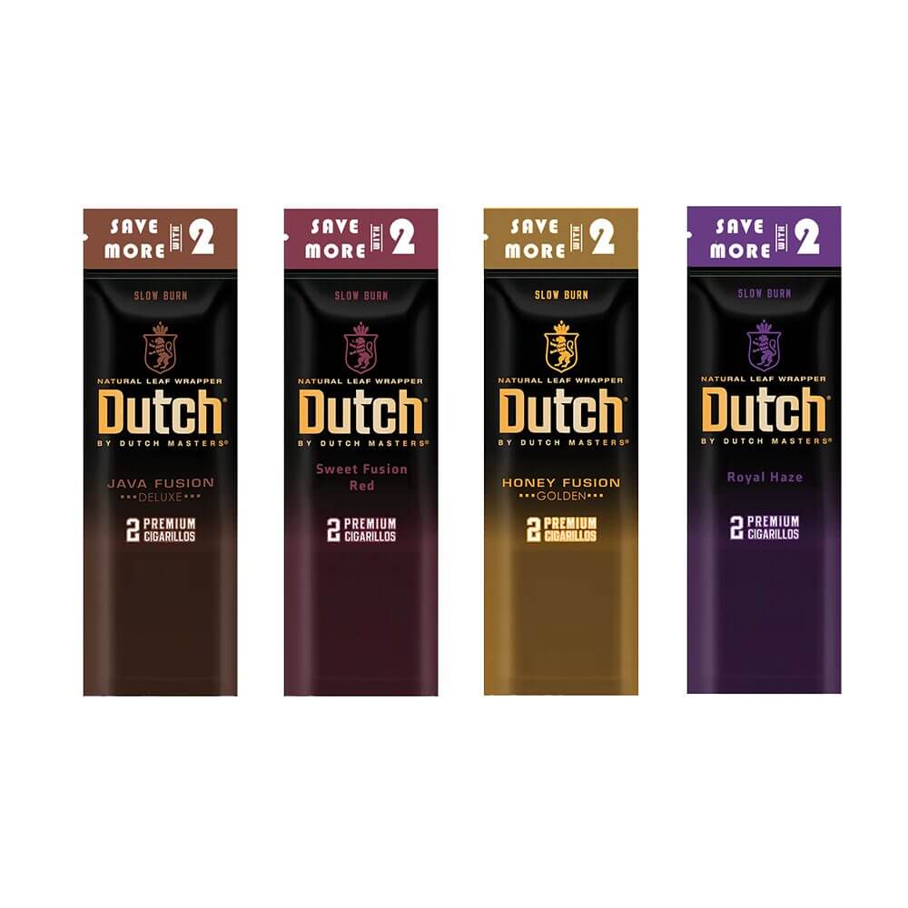 Dutch Premium Cigarillos 2-Pack (30ct Display Box) Group Photo