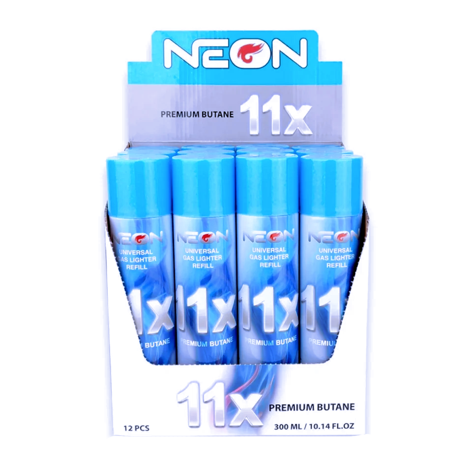 Neon Premium 11X Ultra Refined Butane 10.14oz 300mL (12pc-Case)