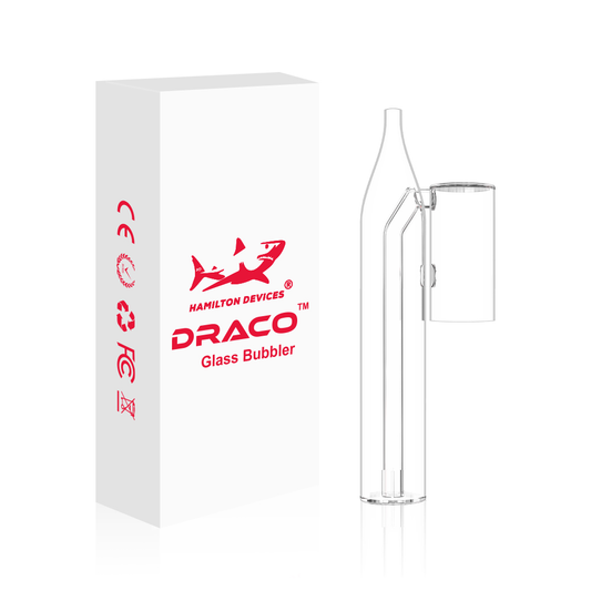 Hamilton Draco Glass Bubbler Clear