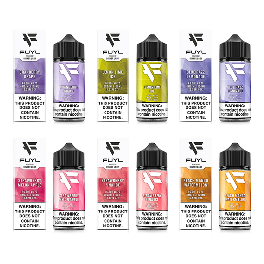 Fuyl (100mL)(Freebase)- Group Photo with Packaging