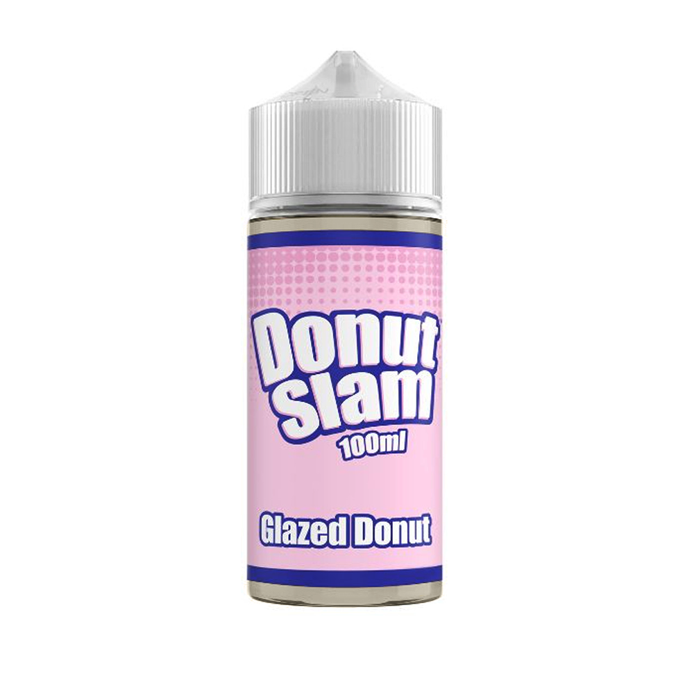 Donut Slam Series E-Liquid 100mL (Freebase) - Glazed Donut bottle