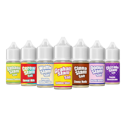 Slam Juice Salt Series E-Liquid 30mL – Salt Nic - Group Photo