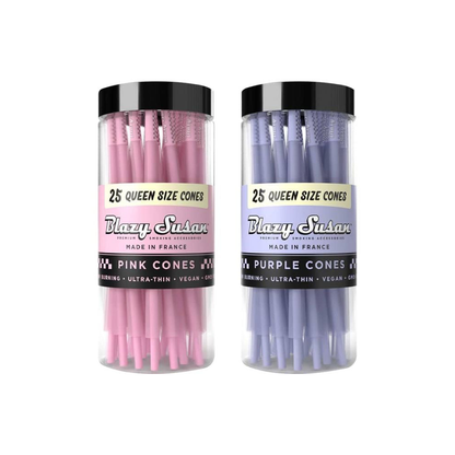 Blazy Susan Queen Size Cones (25-Cone Jar)- Group Photo