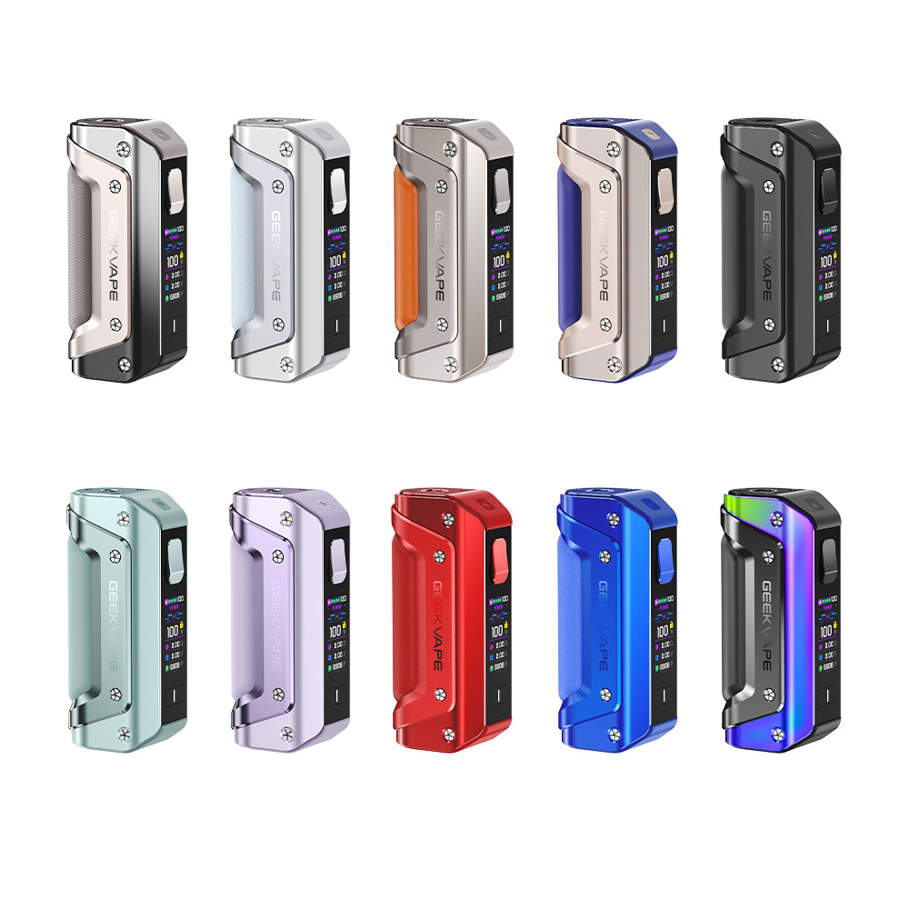 Geekvape Aegis Solo 3 100W Box Mod (Mod Only) (Built In Battery)- Group Photo