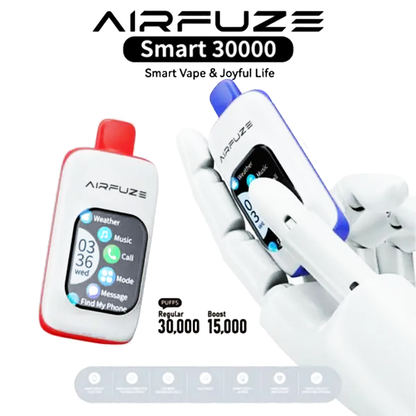 AIRFUZE Smart-Phone Disposable | 30000 Puffs | 20mL | 50mg | MOQ 5
