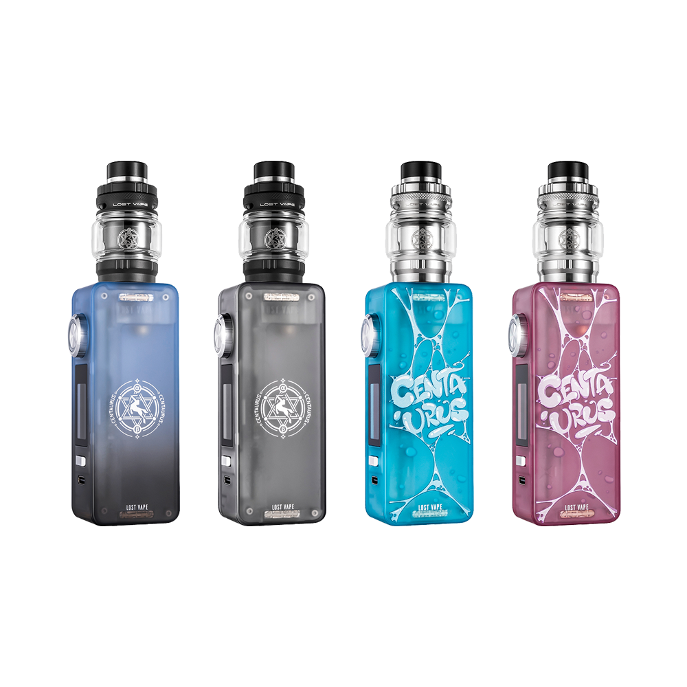 Lost Vape Centaurus N100 Box Mod Starter Kit - Group Photo