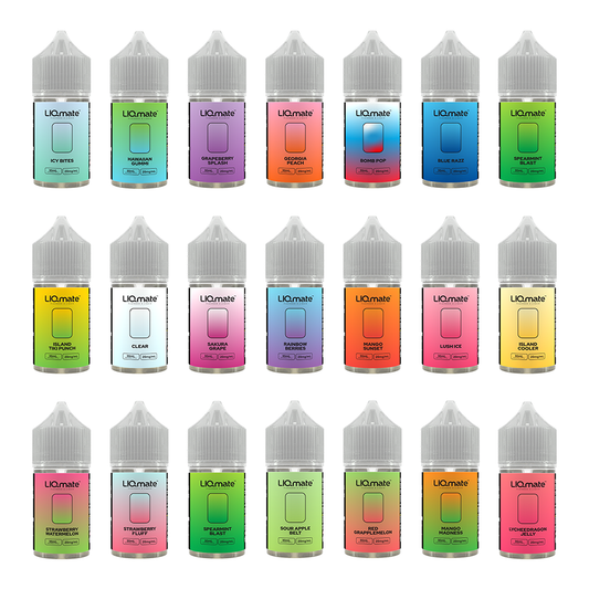 7Daze Liqmate Salt Series E-Liquid 30mL (Salt Nic) - Group Photo