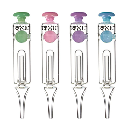 MKGlass TXNC30 Toxic Drip Glass Nectar Collector - Group Photo