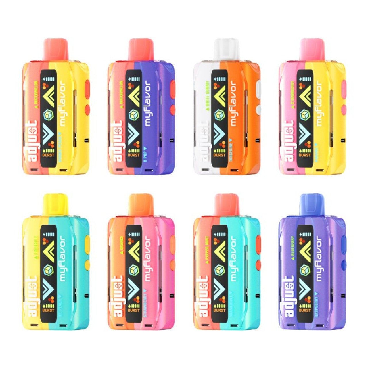 Adjust MyFlavor 40k Disposable 20mL 50mg • MOQ 5 - Group Photo