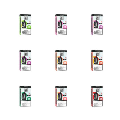 Juice Head Flex Freeze (Dispo) | 50000 Puff | 24mL | 50mg | Group Photo