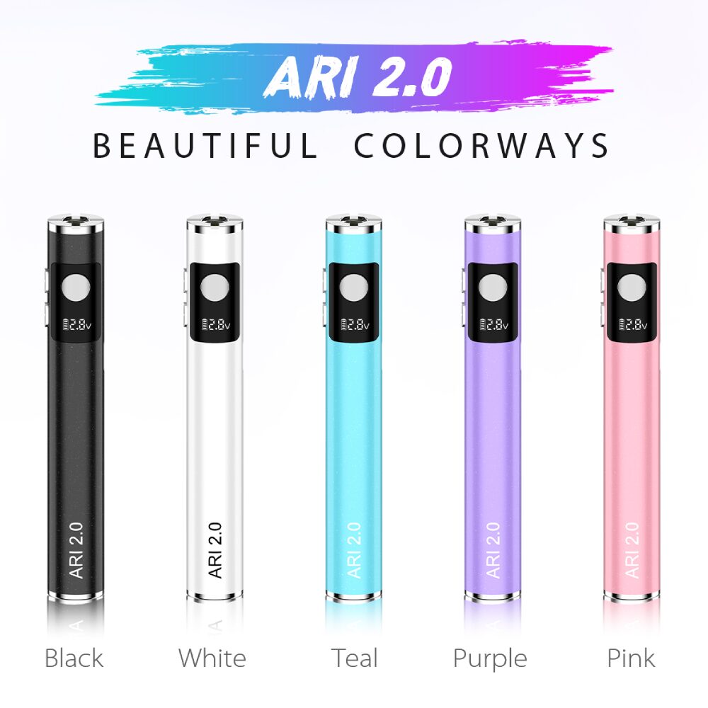 Yocan – DSPLY 15pc- 510BATT ARI 2.0 – SAS - Group Photo