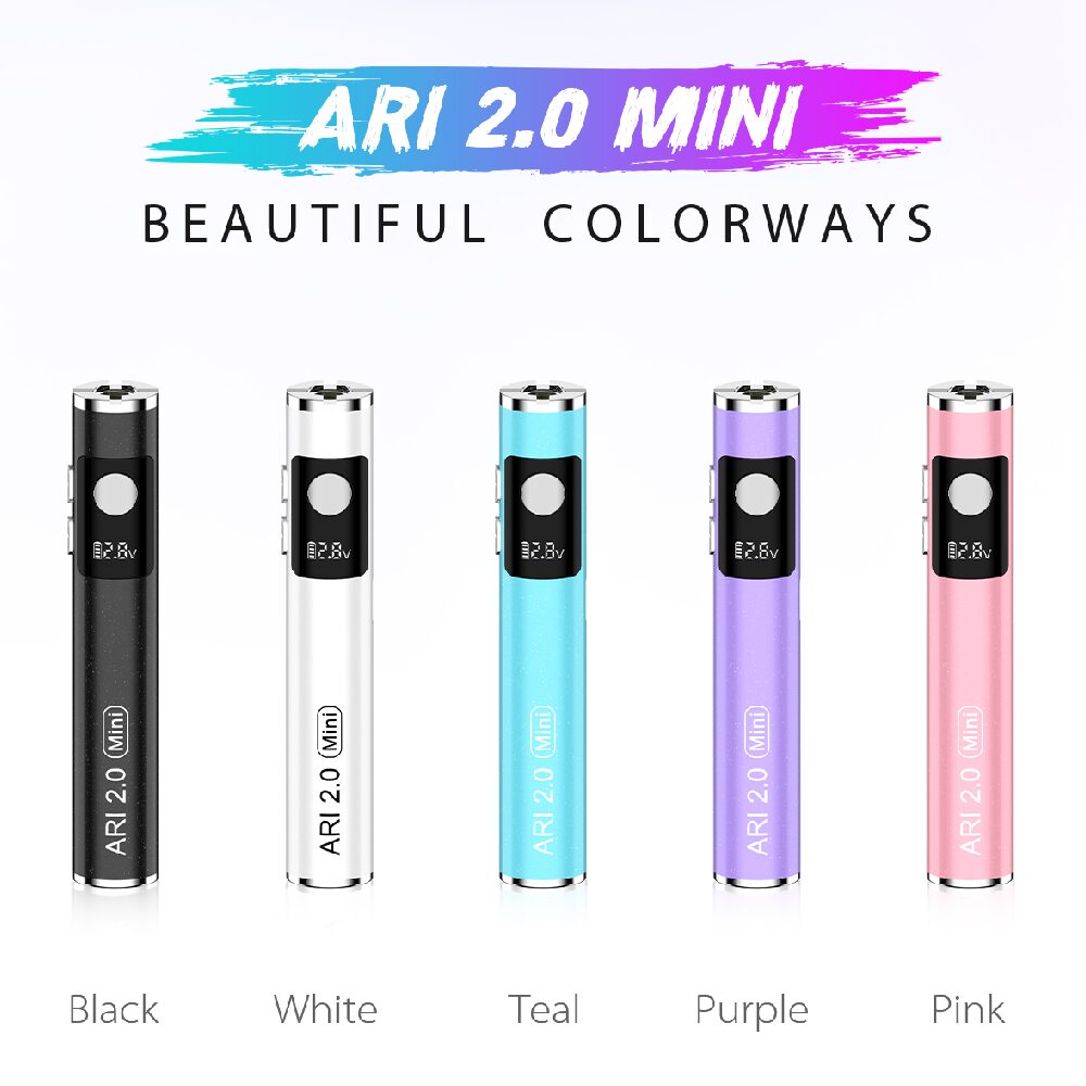Yocan – DSPLY 15pc- 510BATT ARI 2.0 Mini – SAS - Group Photo