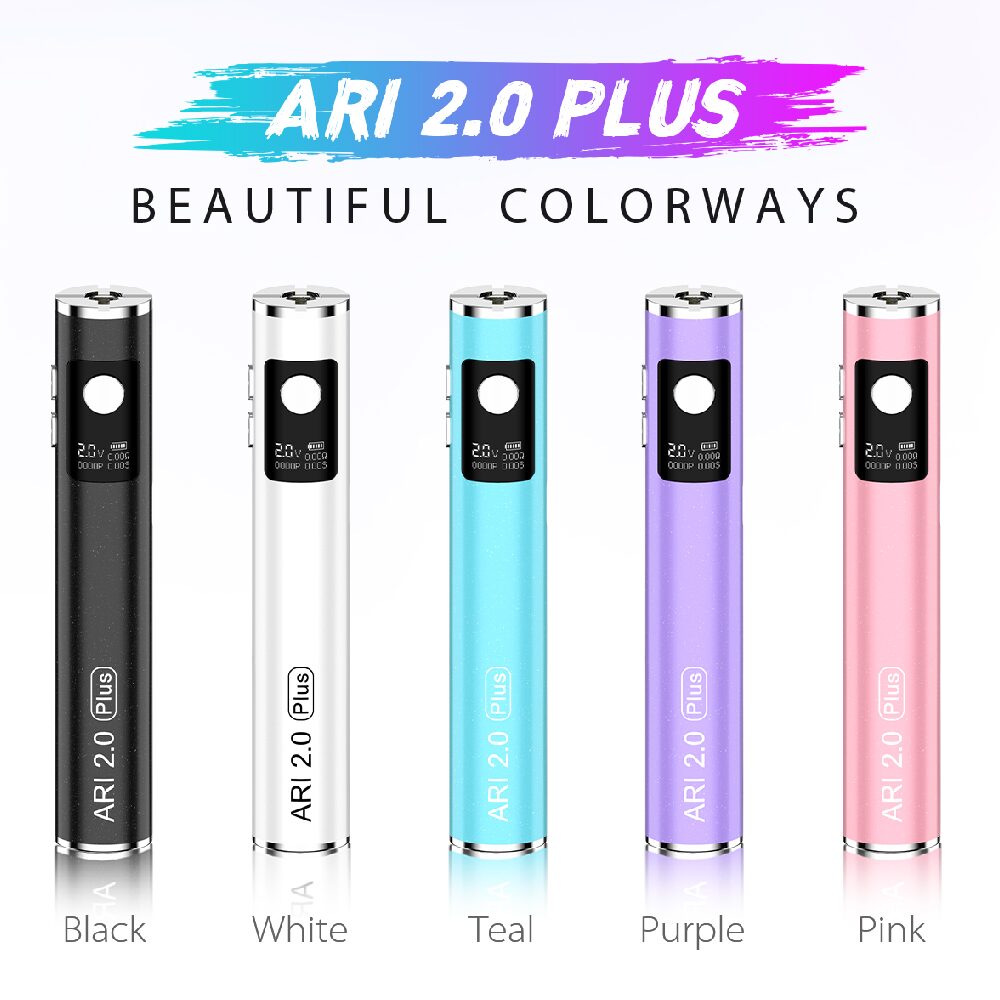 Yocan – DSPLY 15pc- 510BATT ARI 2.0 Plus – SAS - Group Photo