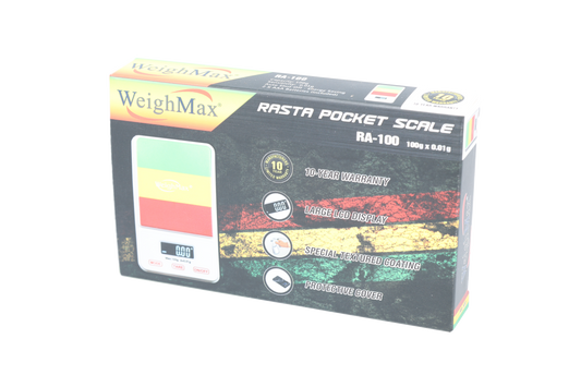 WeighMax (Scale) Rasta Pocket Scale RA-100