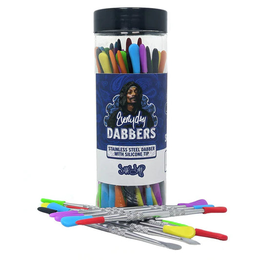 Dogg Lbs (Dab Tool)(50ct Jar) Everyday Silicone Tip Wax Dabber