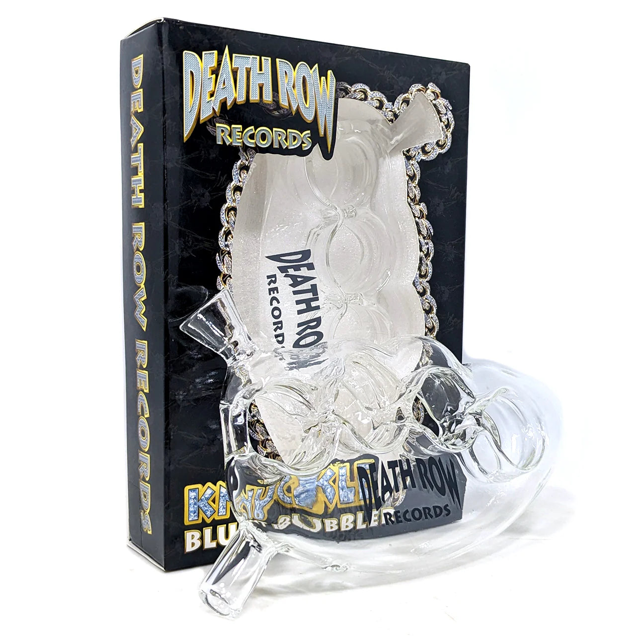 Death Row Records (Water Pipe) 6" Knuckle Blunt Bubbler