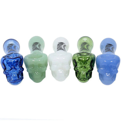 Death Row Records (Hand Pipe) DRHP0006 4" Color Skull