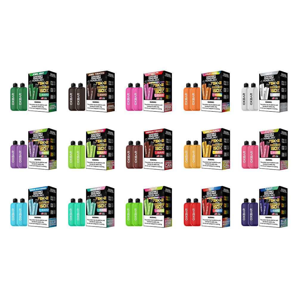 Oxbar Maglink Pods (Liq Pod) (75000)(30mL) Nixodine (2-Pack)- with packaging

