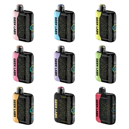 Geek Labs Pulse X (Dispo)(50000Puff)(28mL) Nixodine - Group Photo