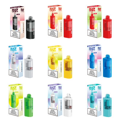 Raz Vue (Dispo only)(50000Puff)(13mL) Dispo POD - Group Photo