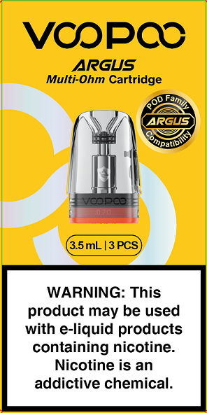 Voopoo Argus Multi Ohm (Pods)(3-Pack) 3.5mL Top-Fill