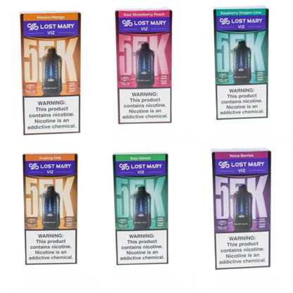 Lost Mary VIZ 55000 (Dispo) (55000Puff) (16.7mL) - Group Photo