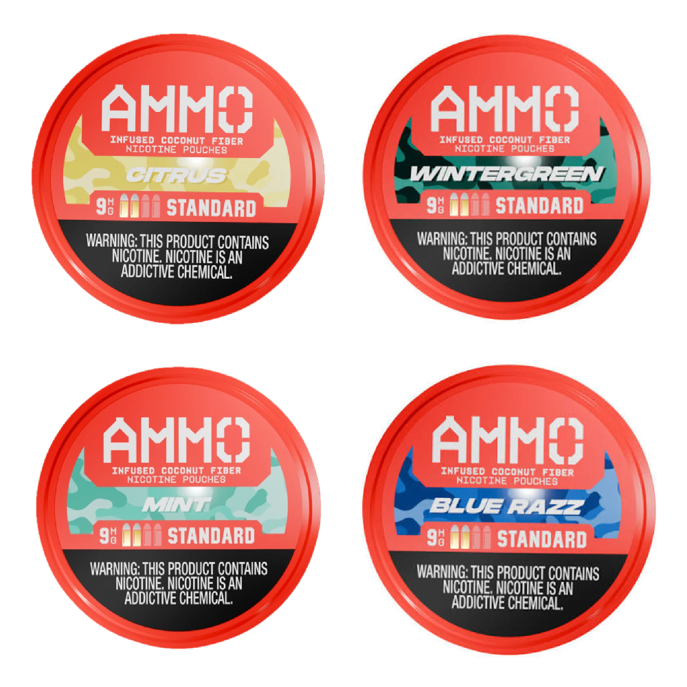 AMMO (Nic Pouch)(20ct Can)-Group Photo

