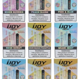 iJoy XP100K (Dispo) (100,000Puff)(18mL) + 15mL (LIQ Salt)-Group Photo
