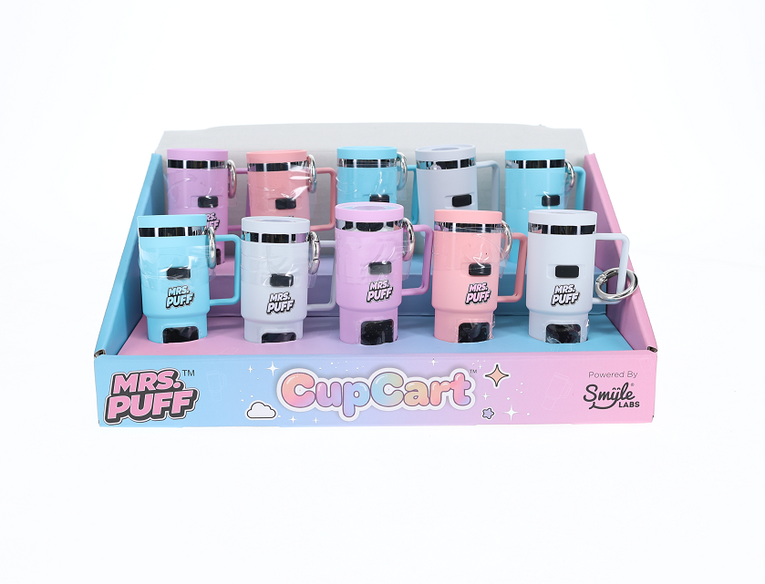 Smyle (510BATT) Mrs. Puff Cup Cart - Group Photo
