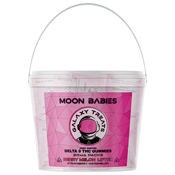 Galaxy Treats Moon Babies Gummies (100ct 2-Packs) Delta 8/ Delta 9/ HHC