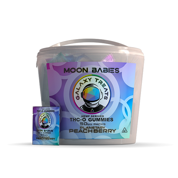 Galaxy Treats Moon Babies Gummies (100ct 2-Packs) Delta 8/ Delta 9/ HHC