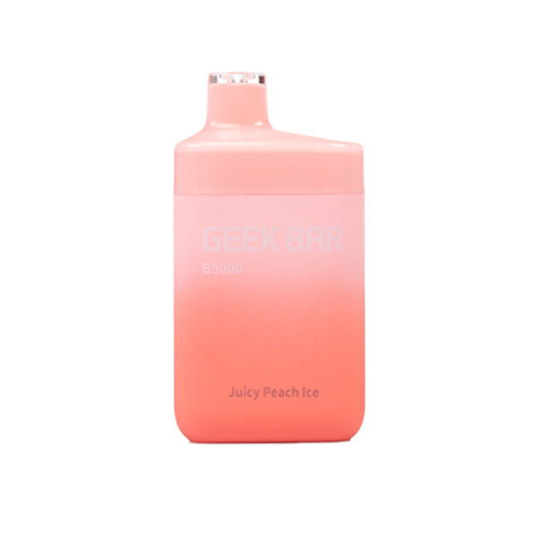 Geek Bar B5000 Disposable 5000 Puffs 14mL 50mg | MOQ 10 | Juicy Peach Ice