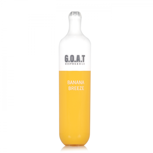 GOAT Disposable 4000 Puffs 8mL 50mg | MOQ 10 Banana Breeze