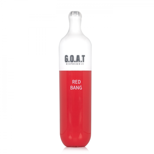 GOAT Disposable 4000 Puffs 8mL 50mg | MOQ 10 Red Bang