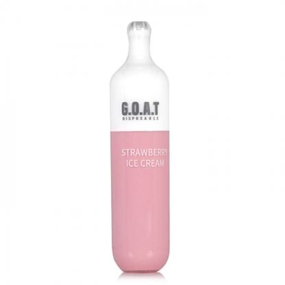 GOAT Disposable 4000 Puffs 8mL 50mg | MOQ 10 Strawberry Ice Cream