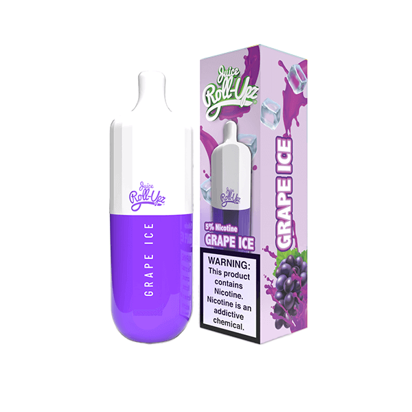 Juice Roll-Upz Disposable 3500 puffs 8mL 50mg | MOQ 10 | Grape Ice with Packaging