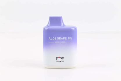 Fire Mega Disposable | 5000 Puffs | 12mL | 50mg | MOQ 10 | Aloe Grape 